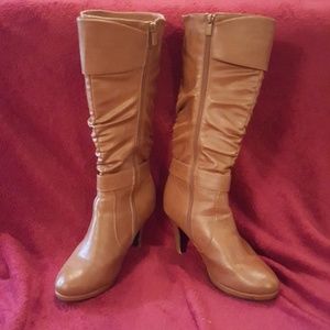 Tan Knee-high boots size 9